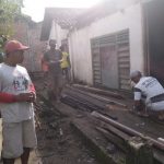 Kerja Bakti Perbaikan Rumah Bapak Trimo